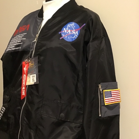 🔥SALE! NWT, see pics, XL, NASA Jacket, 🔥🔥 - Picture 2 of 5